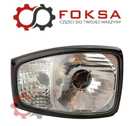 Lampa przednia z kierunkowskazem - prawa/lewa (nowy typ)