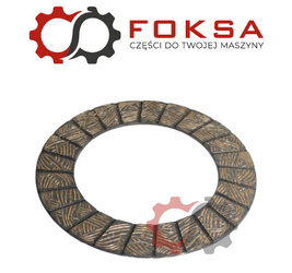 Okładzina sprzęgłowa bez otworów