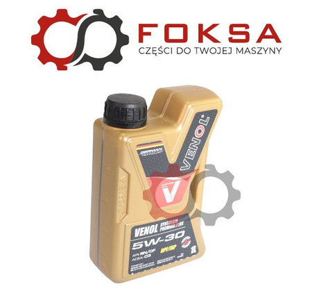 Olej silnikowy syntetyczny - 5W30 1L VENOL PREMIUM