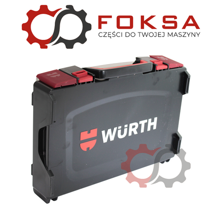 System kaset narzędziowych z przezroczystą pokrywą WURTH