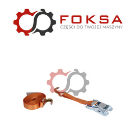 Pas transportowy 2T, 6m pomarańczowy