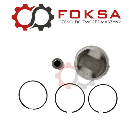 Tłok kompletny z pierścieniami