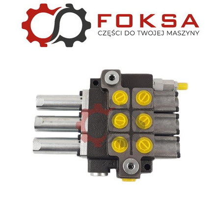 Rozdzielacz hydrauliczny 3-sekcyjny