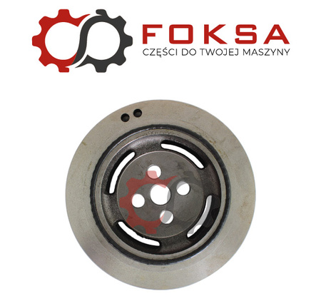 Tłumik drgań z kołem pasowym