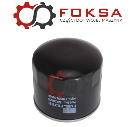 Filtr paliwa - puszka