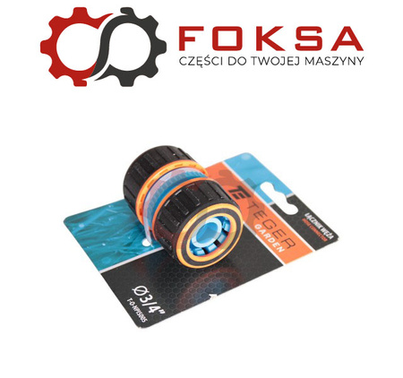 Łącznik węża 3/4" Teger