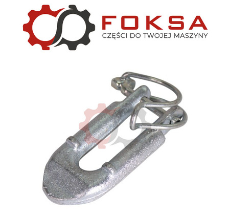 Łącznik burty "U" z zawleczką