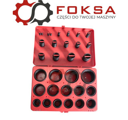 Zestaw o-ringów metrycznych 404 szt