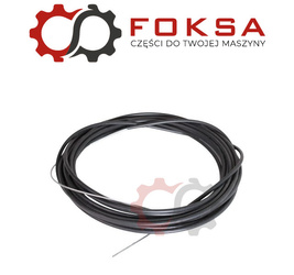 Linka gazu fi 2mm w pancerzu.- bez końcówek