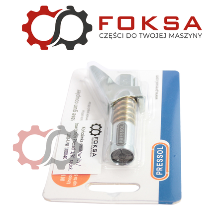 Końcówka smarownicy / towotnicy Pressol 1/8" zaciskowa