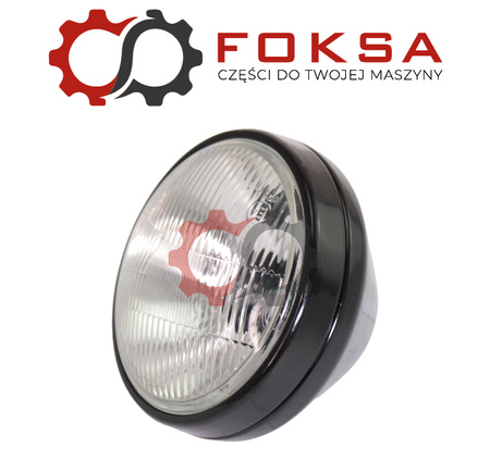 Reflektor przedni prawy (metal)