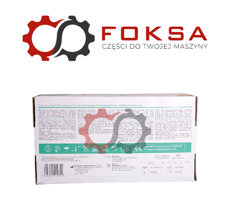 Rękawice nitrylowe diagnostyczne rozm. L