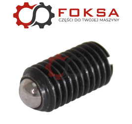 Śruba zabezpieczająca widełek z kulką