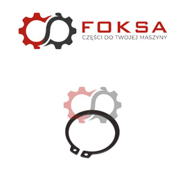 Pierścień osadczy / Seger zewnętrzny 45