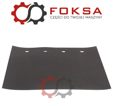 Osłona gumowa rury wysypu