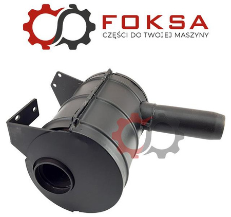 Tłumik wydechowy poziomy