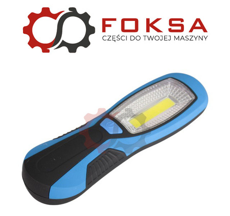 Lampka warsztatowa LED z magnesem i haczykiem / Latarka