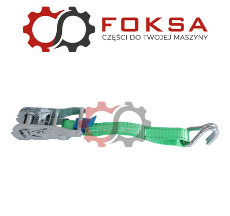 Pas transportowy 2T, 3m zielony