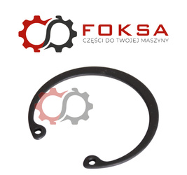 Zabezpieczenie sworznia tłoka