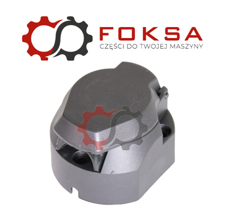 Gniazdo świateł przyczepy 13-biegunowe (plastik) 12V