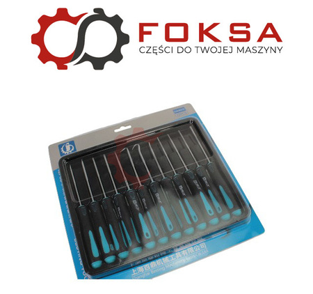 Zestaw grotów i haczyków ostrych