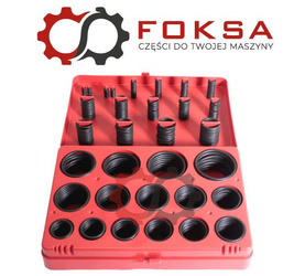 Zestaw o-ringów metrycznych 404 szt