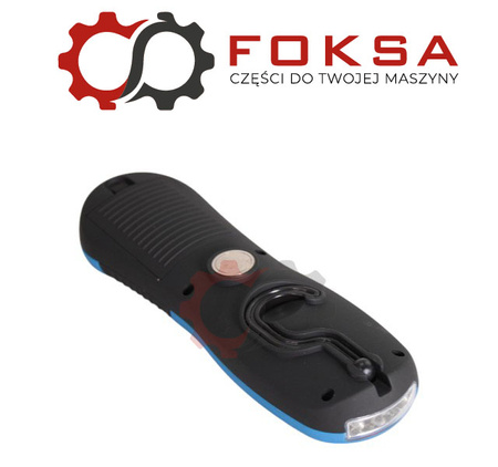 Lampka warsztatowa LED z magnesem i haczykiem / Latarka