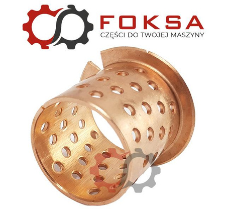 Tulejka ślizgowa z kołnierzem