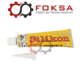 Silikon wysokotemperaturowy czerwony 80g
