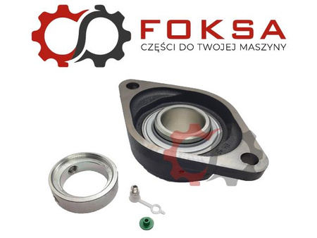 Łożysko z obudową podwieszki wału