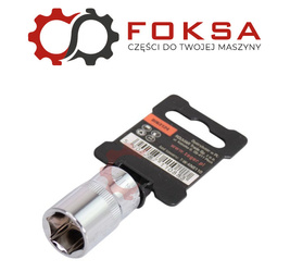 Klucz nasadowy 1/2" sześciokątny 17 mm TEGER