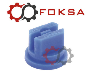 TeeJet Rozpylacz / Dysza płaskostrumieniowa TP 80° niebieska, z tworzywa sztucznego