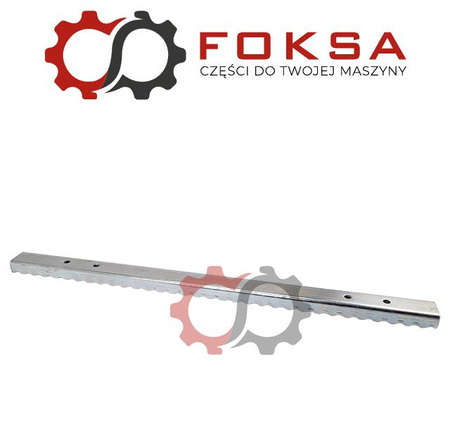 Listwa podajnika pochyłego prawa