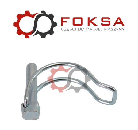 Zawleczka rurkowa 8x40mm - max. średnica rury 36mm