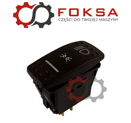 Włącznik świateł drogowych i pozycyjnych