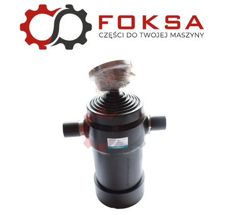 Siłownik wywrotu z kołyską, mocowaniem i ogranicznikiem wywrotu,