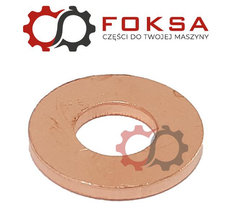 Podkładka miedziana wtrysku