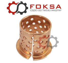 Tulejka ślizgowa z kołnierzem