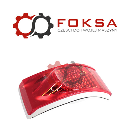 Lampa tylna zespolona czerwona